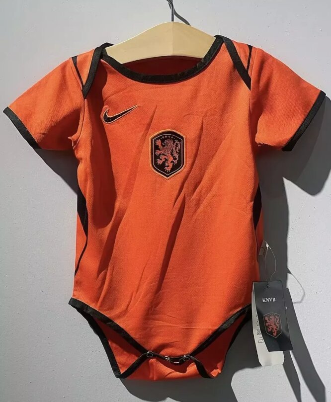 Netherlands 2026 Baby World Cup Home Soccer Jersey